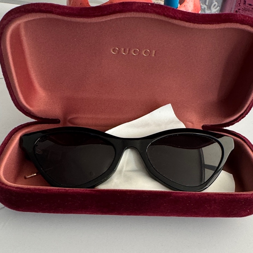 Gucci Cat-Eye Acetate Sunglasses